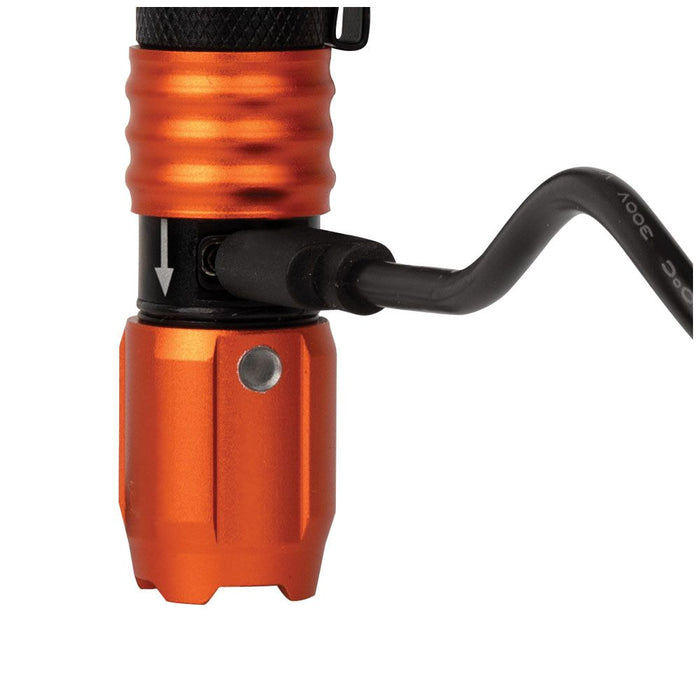 Charging Klein Tools Waterproof LED Pocket Light