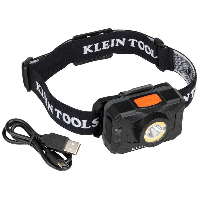 Klein Tools Rechargeable 2-Color LED Headlamp, 56414