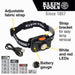 Klein Tools Rechargeable 2-Color LED Headlamp with Adjustable Strap specifications