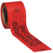 Klein Tools Red CAUTION BURIED ELECTRIC LINE tape