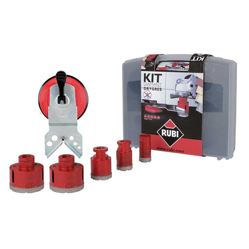 Rubi Tools DRYGRES Drill Bit Kit, 05996
