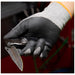 Holding Klein Tools pocket knife with Level 2 Work Gloves