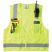 Klein Tools High-Visibility Reflective Safety Vest with accessories in pockets
