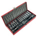 Klein Tools 20-Piece Socket Wrench Set in carrying box