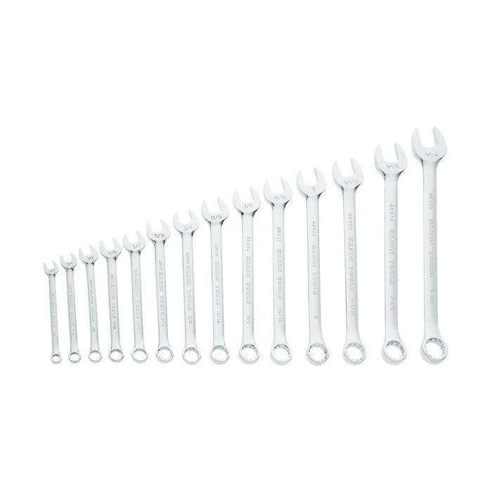 Klein Tools 14-Piece Combination Wrench Set without pouch