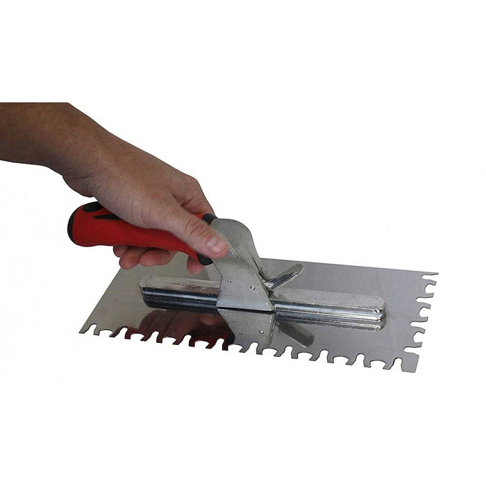 RTC SwitchBlade tiger trowel with removable latch handle