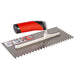 Rubi square notch for spreading adhesive on ceramic, porcelain, marble, and other tiles