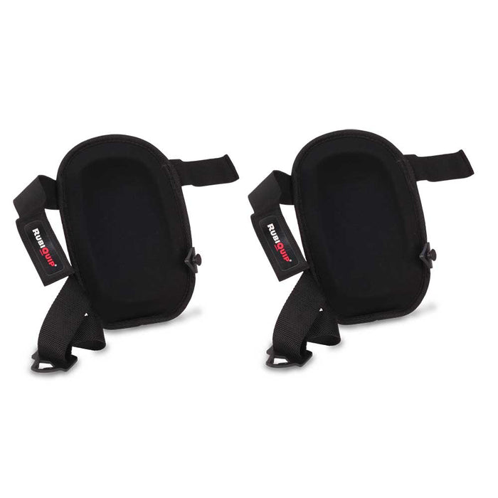 Rubi Tools Gel Duplex Knee Pads rear view with straps undone