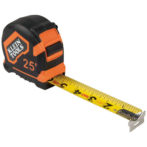 Klein Tools 25' Tape Measure, single hook