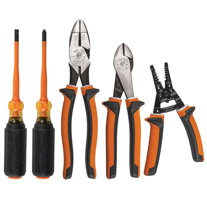 Klein Tools 5-Piece 1000V Insulated Tool Kit, 94130