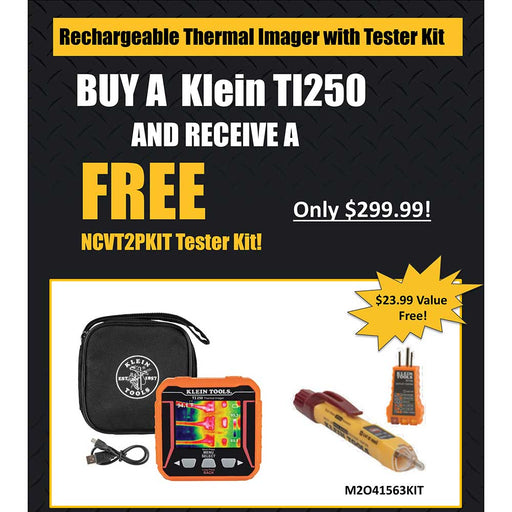 Klein Tools Rechargeable Thermal Imager with Tester Kit