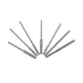 Diablo Tools 7pc Rebar Demon™ SDS-Plus 4-Cutter Full Carbide Head Hammer Bit Set