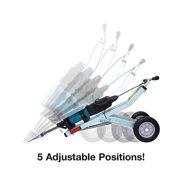 Pearl Abrasive Easy Hammer Trolley with 5 adjustable positions