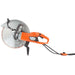 Husqvarna K 4000 Electric Power Cutter, side view with handle