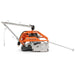 Soff-Cut 150 E Electric Saw side view with folded handles