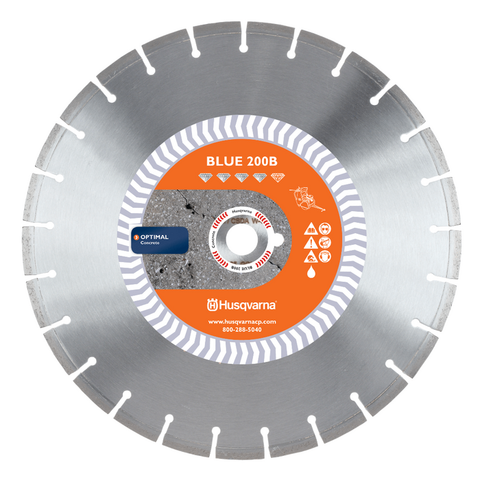 Husqvarna Banner Line® Blue 200B Diamond Blades