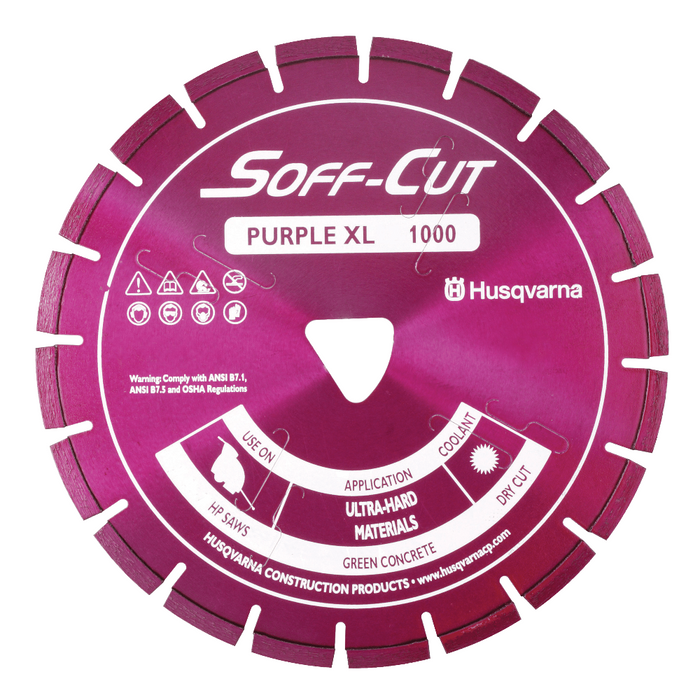 Soff Cut Excel 1000 Ultra Early Entry Diamond Blade