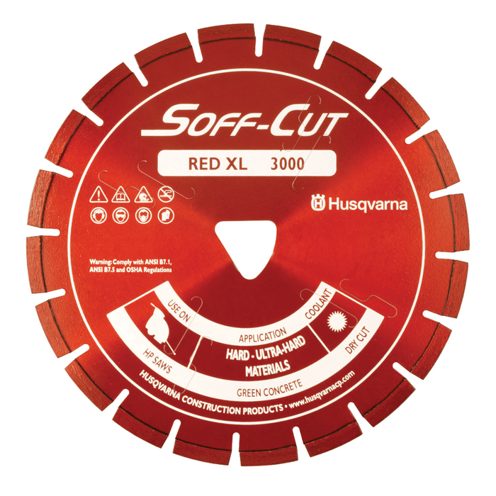 Soff Cut Excel 3000 Ultra Early Entry Diamond Blade