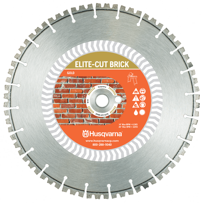 Husqvarna ELITE-CUT Brick Diamond Blades
