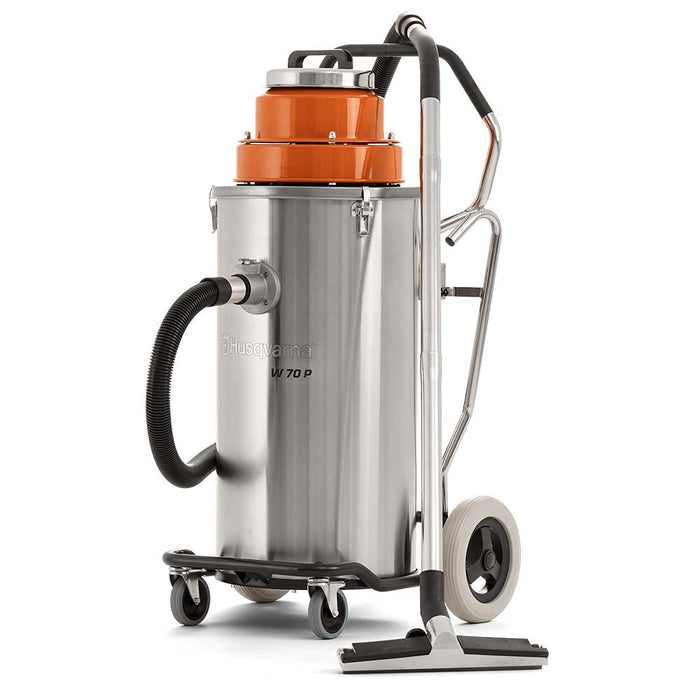 Husqvarna W 70 P Slurry Vacuum with Discharge Pump