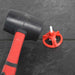 Use RTC mallet to knockout tile leveling system clip assembly after tile is set
