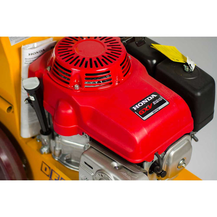 SPE DFG250 grinder with Honda GXV390 gas motor