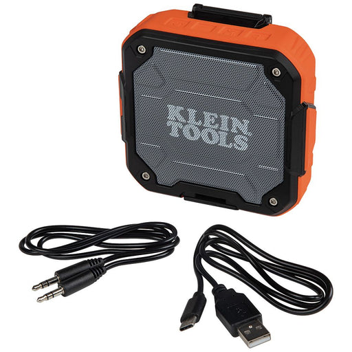 Klein Tools Bluetooth® Speaker with charger and speaker wire