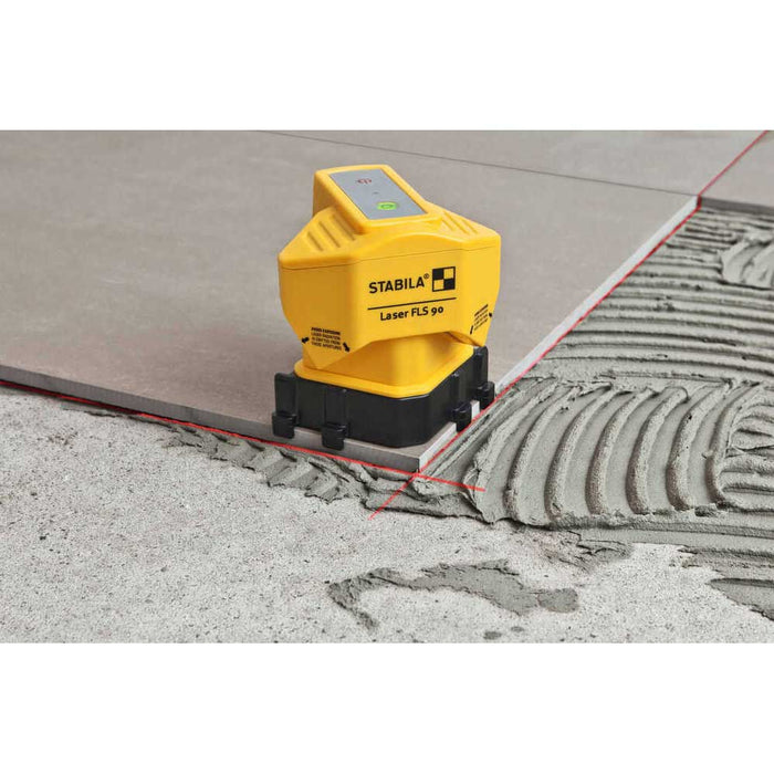 Ensuring a perfect tile installation with Stabila FLS 90 Floor Line Laser