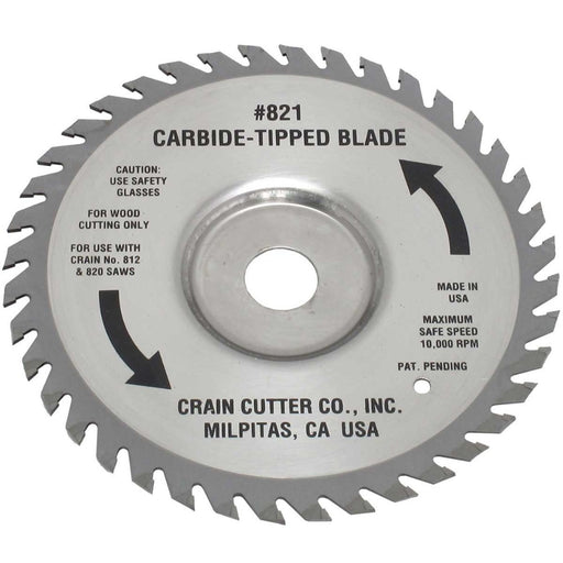 Crain 821 Carbide Tipped Blade for cutting jambs, walls and wooden doors