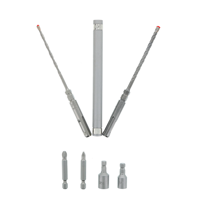 Diablo Tools 7pc Concrete Anchor Drive Installation Set