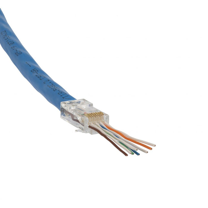 Cable with Klein Tools Pass-Thru™ Modular Data Plug