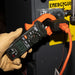 Reading the voltage of an outlet with CL 120 clamp meter from Klein Tools