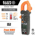Klein Tools CL220 clamp meter specifications