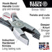 Klein Tools D201-7CSTA Ironworker's Pliers Features