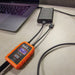 Testing USB voltage and amperage with Klein tools ET920 Digital Meter