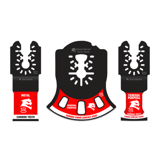 Diablo Tools 3 pc Universal Fit Carbide Oscillating Blade Set