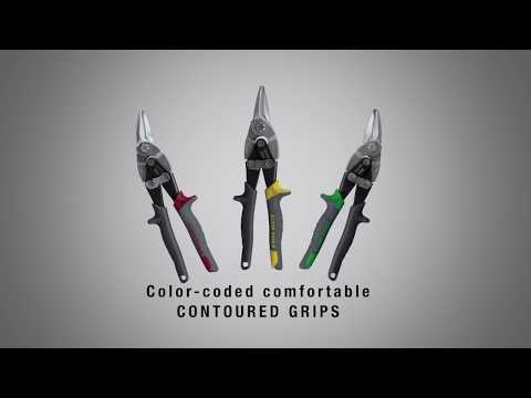 Aviation snips with wire cutters, YouTube