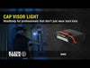 Cap Visor LED Light, YouTube