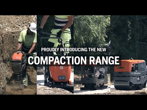 Husqvarna Compaction Equipment product range, Youtube