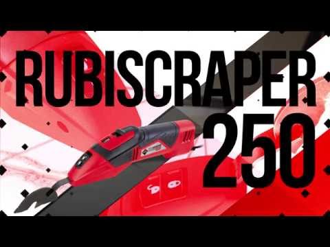RUBISCRAPER-250 Electric Grout Scraper YouTube