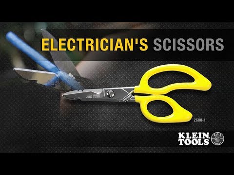 Klein Tools All-Purpose Electrician's Scissors Youtube