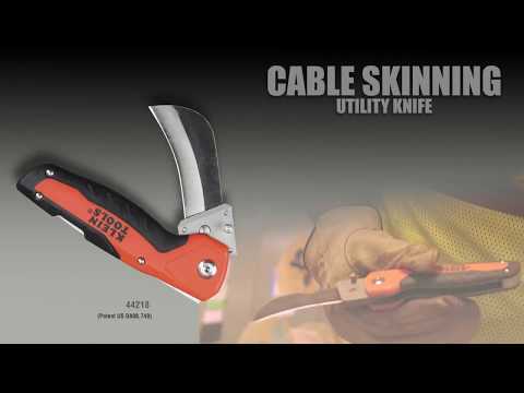 Cable skinning utility knife Youtube