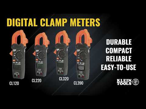 Klein Tools Clamp Meter Family, Youtube
