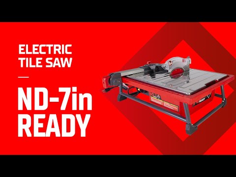Rubi Tools ND-7IN READY Portable Tile Saw Youtube