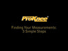Finding Your Measurements in 3 Simple Steps | ProKnee Tips