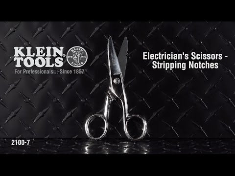 Electrician's Scissors Stripping Notches Youtube