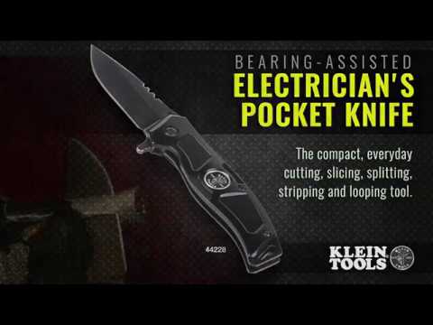 Electrician’s Bearing-Assisted Pocket Knife Youtube