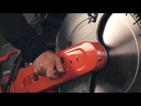 How to tension the belt on Husqvarna K 970 Gas Power Cutter