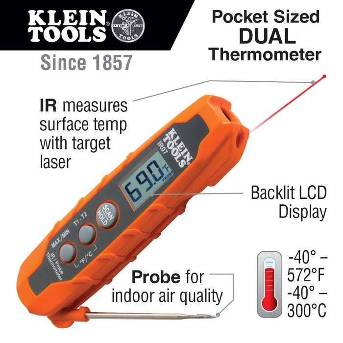 Klein Tools IR07 tester specifications