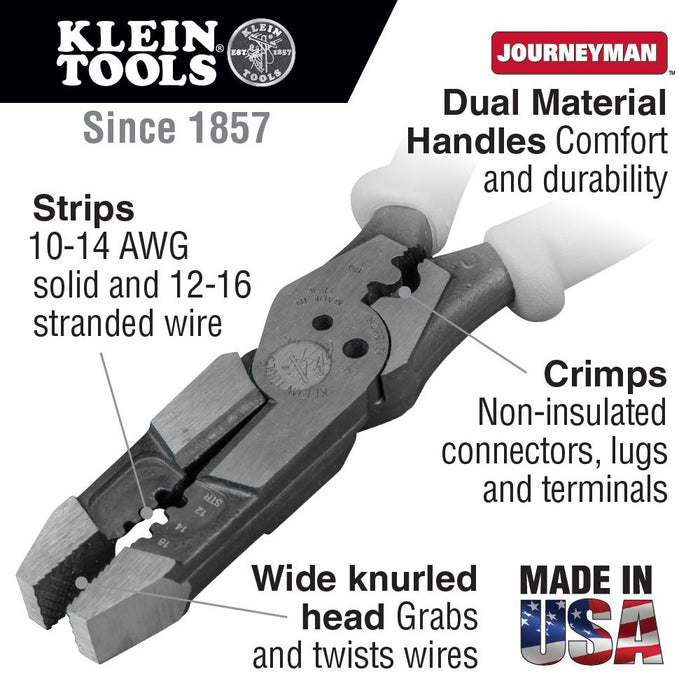 Klein Tools Hybrid Pliers features